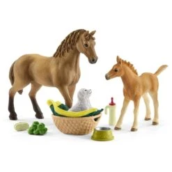 Schleich Babydieren Verzorgingsset Speelfiguur Wild Life 42432