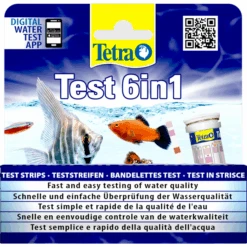 Tetra Test 6 In 1 Teststrips Watertest Dubbelpak 2 X 25 Teststrips