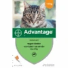 Advantage 2 X 4 Pipetten &#xC2, &#xAE, 40 Voor Katten Van Minder Dan 4 Kg Dubbelpak