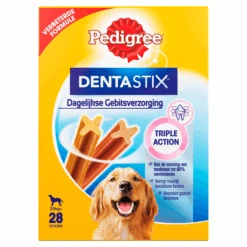 Pedigree 15% Korting! Dentastix Dagelijkse Gebitsverzorging Multipack(28 Stuks)Voor Grote Honden(>25 Kg )