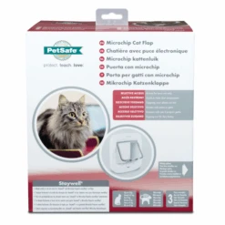 Petsafe Dierenluik Microchip Kattenluik 22.5x14x25.1 Cm Wit