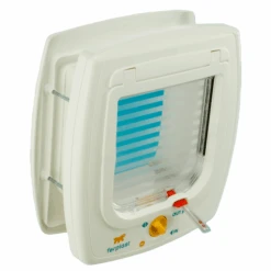 Ferplast Kattenluik Swing 7 SET Magnetisch 4 Standen Wit 72104011