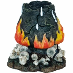 SuperFish Deco Led Monster Cannibal Pot Aquarium Ornament 13x9x11 Cm Groen