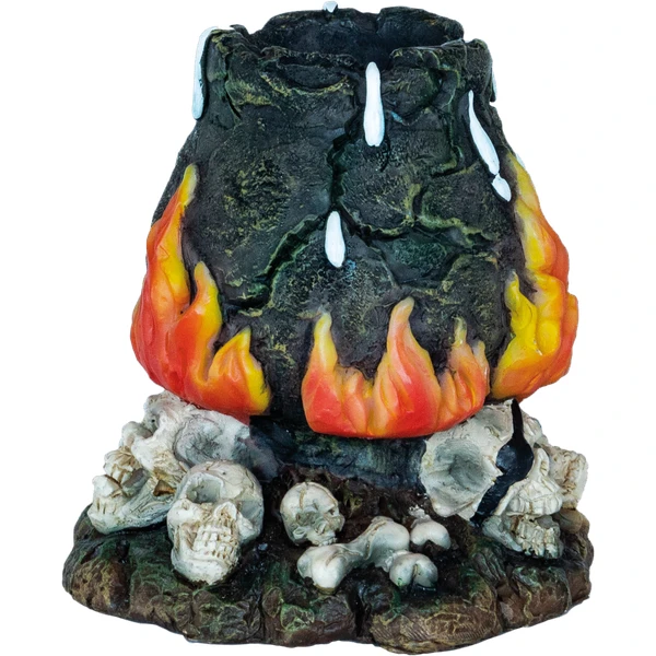 SuperFish Deco Led Monster Cannibal Pot Aquarium Ornament 13x9x11 Cm Groen