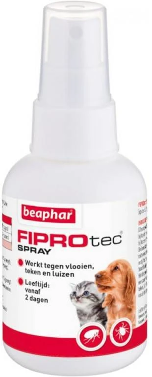 Beaphar Fiprotec Anti Vlooien En Teken Spray Hond En Kat 100 Ml - Afbeelding 7