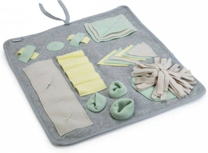 Beeztees Puppy Snuffelmat Doeka Hondenspeelgoed 50 X 45 X 2 Cm Multi Color - Afbeelding 3