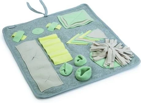 Beeztees Puppy Snuffelmat Doeka Hondenspeelgoed 50 X 45 X 2 Cm Multi Color