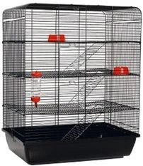 Beeztees Rattenkooi Remy 58x38x71 Cm Zwart 266815