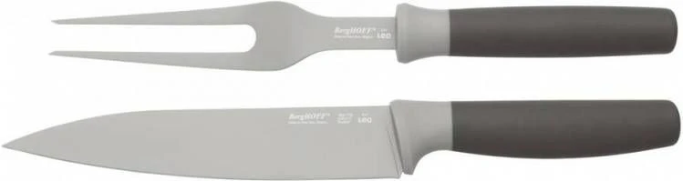 Berghoff Tweedelige Trancheerset 19 Cm, Grijs Roestvrij Staal Be - Afbeelding 3