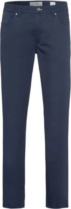 Brax Ultralight Straight Fit Broek Rook Blauw, Effen
