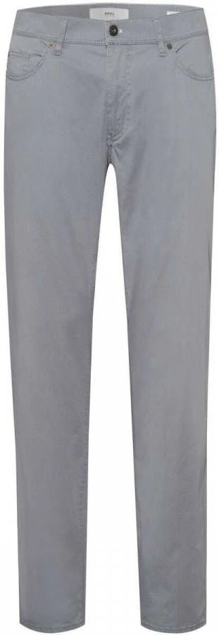 Brax Ultralight Straight Fit Broek Zilver, Effen - Afbeelding 3