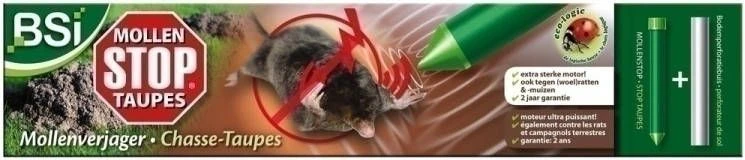 Massamarkt Bsi Mollenverjager Mollen Stop 40cm Groen 2 Delig - Afbeelding 4