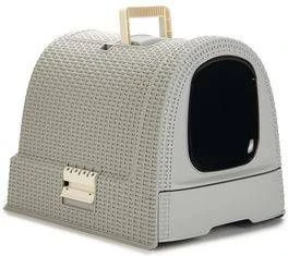 Curver Kattentoilet Met Lade Kattenbak Grijs - Afbeelding 2