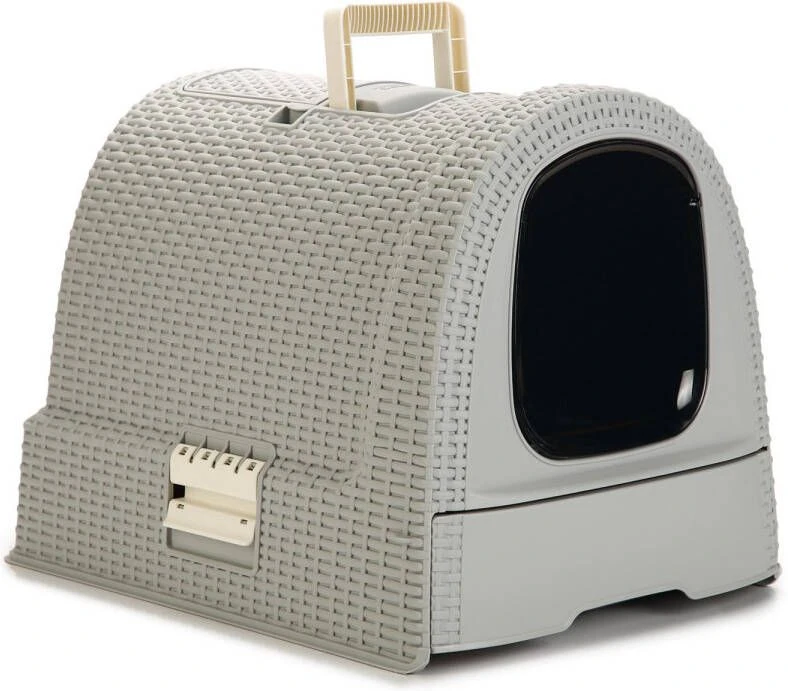 Curver Kattentoilet Met Lade Kattenbak Grijs - Afbeelding 6