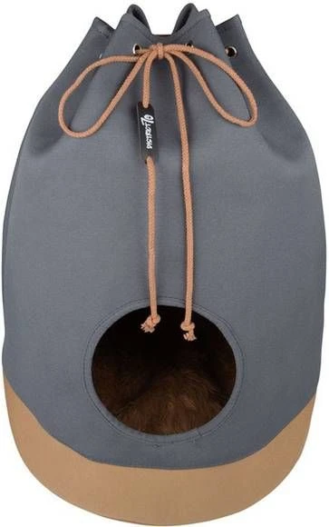 District 70 Casa 45x45x60 Cm Kattenmand Cognac&Antraciet