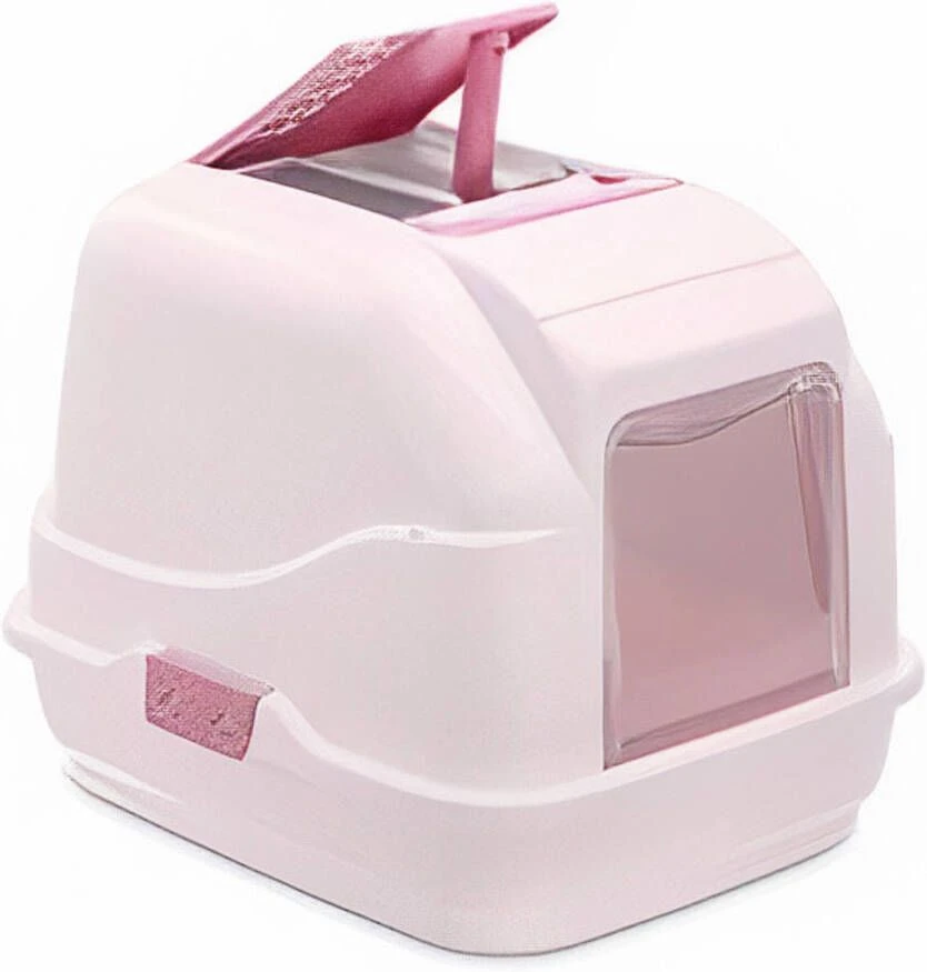 Imac Kattentoilet Easy Cat Roze 50 X 40 X 40 Cm