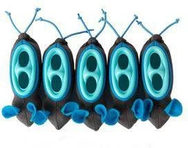 Doc & Phoebe&apos, S Indoor Hunting Cat Feeder Kattenvoerbak 20 X 23 X 5.3 Cm Grijs Blauw - Afbeelding 4