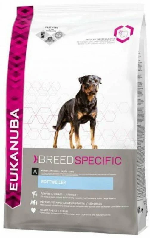 Eukanuba 2x12kg Rottweiler Breed Specific Hondenvoer - Afbeelding 3