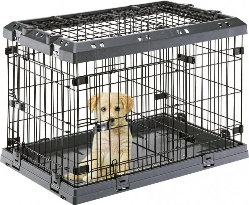 Ferplast Superior Hondenbench Grijs Bench 77x51x55 Cm - Afbeelding 3