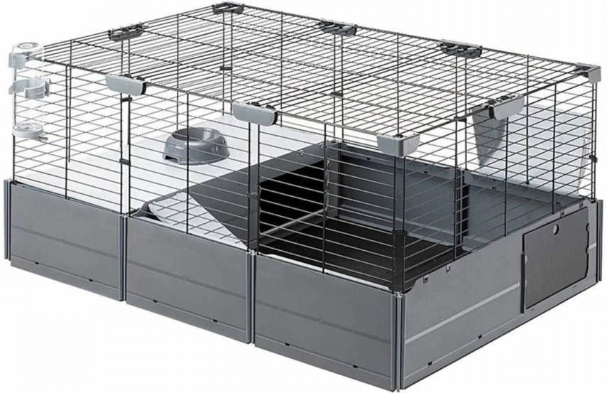 Ferplast Multipla Dierenverblijf 107.5x72x50 Cm Grijs - Afbeelding 3