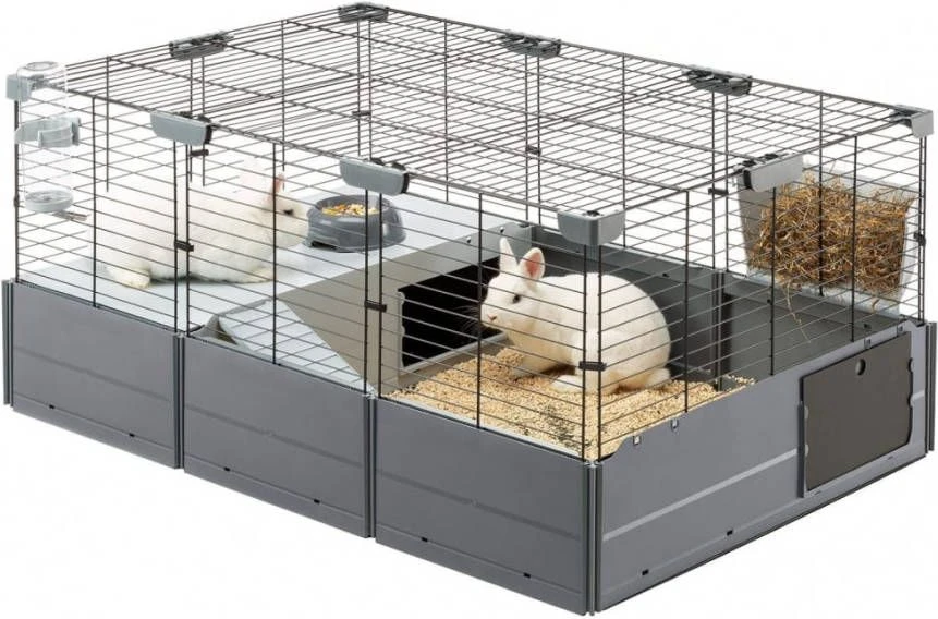 Ferplast Multipla Dierenverblijf 107.5x72x50 Cm Grijs - Afbeelding 2