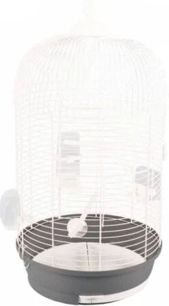 Flamingo Parkietenkooi Sanna 2 34x34x67 Cm Wit