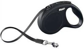 Flexi Rollijn New Classic Tape Large 5 M Hondenriem Zwart Tot50kg - Afbeelding 5