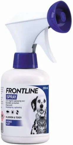Frontline Spray 2, 5 Mg/ml Oplossing Voor Honden En Katten 2 X 100 Ml
