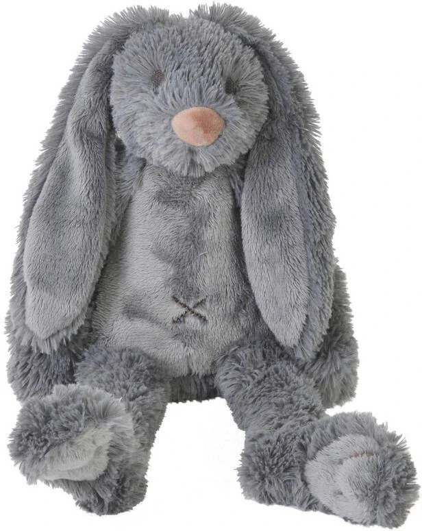 Happy Horse Kleine Donkergrijze Rabbit Richie Knuffel 28 Cm - Afbeelding 3