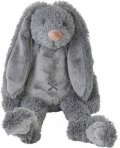 Happy Horse Kleine Donkergrijze Rabbit Richie Knuffel 28 Cm