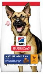 Hill's Hill's Mature Adult Large Breed Kip Hondenvoer 2 X 18 Kg + Gratis 2 X Hill's Soft Baked Snack