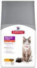 Hill's Hill&apos, S Science Plan Feline Adult Sensitive Stomach & Skin Chicken 7 Kg - Afbeelding 4