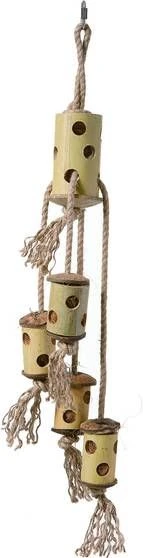 Homestyle Vogelspeelgoed Bamboo Vogelspeelgoed 14x60 Cm Large