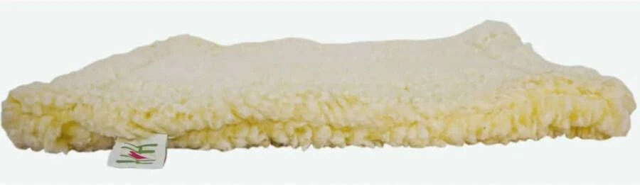 HuggleHounds Huisdierenmat Xxl Fleece Wolwit - Afbeelding 2