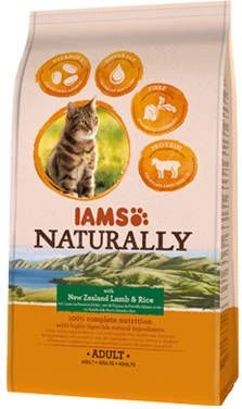 Iams 3x Naturally Kat Adult New Sealand Lam&, Rijst 2, 7 Kg - Afbeelding 4