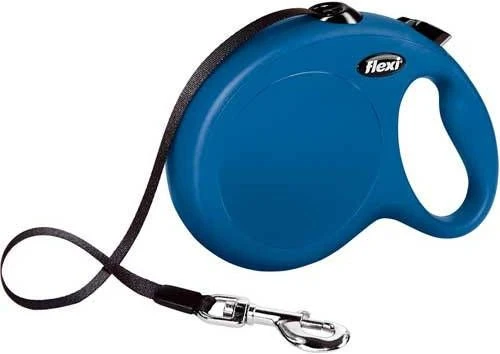 Flexi Rollijn New Classic Tape Large 8 M Hondenriem Blauw Tot 50 Kg - Afbeelding 3