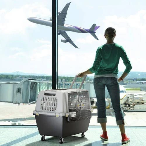 KERBL TRIXIE L 104 X B 73 X H 75 Cm Hondenbench Kunststof Gulliver - Afbeelding 4