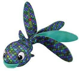 Kong Wubba Finz Blauw Hondenspeelgoed Large - Afbeelding 2