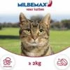 Milbemax Ontworming Tabletten Grote Kat 2 12 Kg 2 X 2 Tabletten