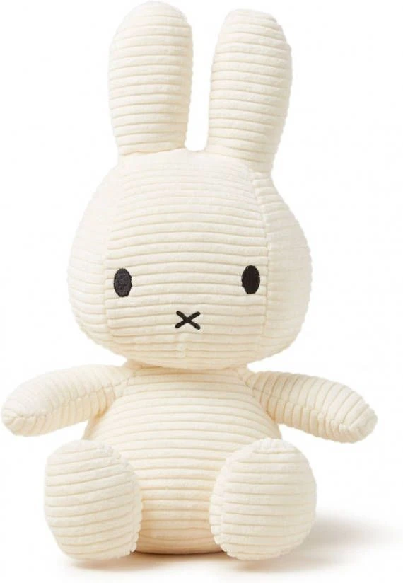 Nijntje Corduroy Knuffel Offwhite 33 Cm - Afbeelding 3