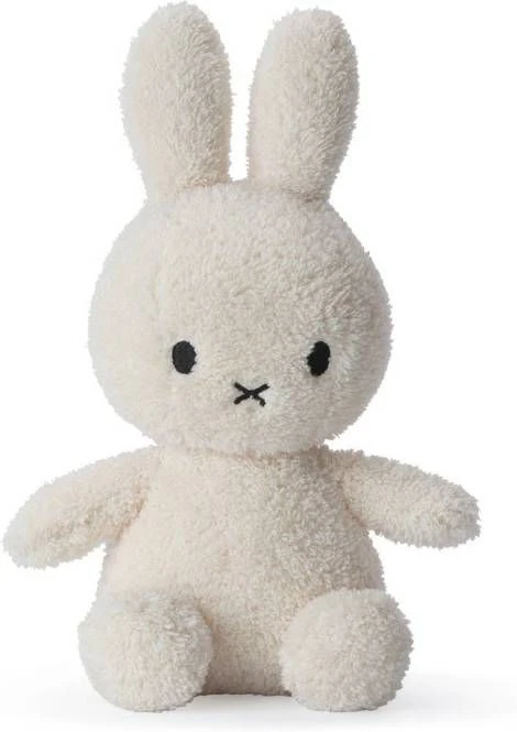 Nijntje Miffy Sitting Terry Crème Knuffel 23 Cm - Afbeelding 2