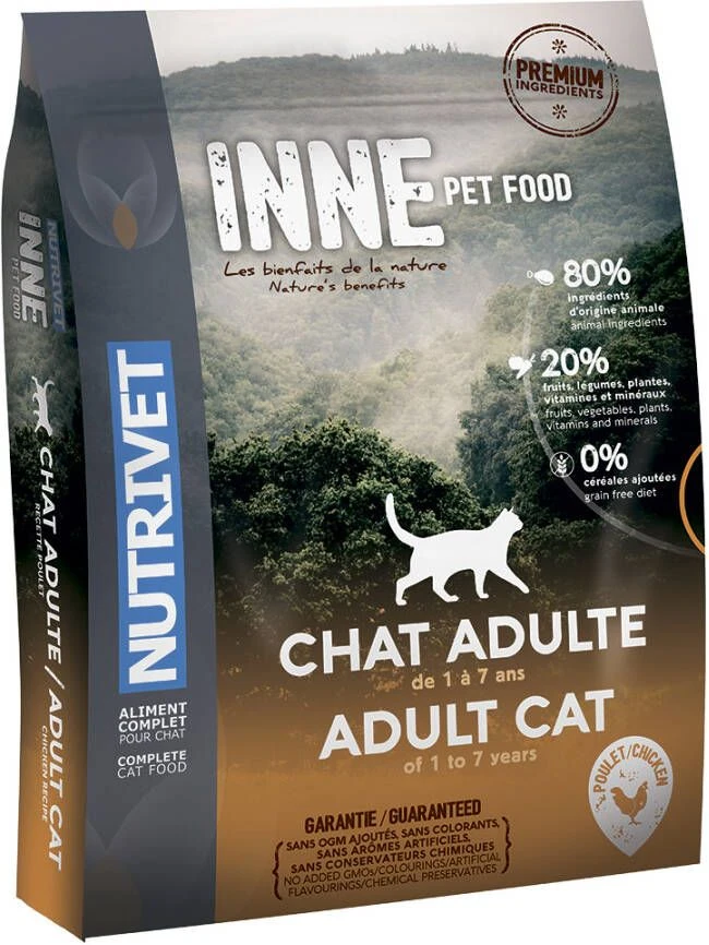 Nutrivet 15% Korting! 6 Kg Inne Cat Kitten Kattenvoer Adult Chicken - Afbeelding 2