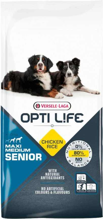 Opti Life Senior Medium Maxi Hondenvoer 12.5 Kg - Afbeelding 4