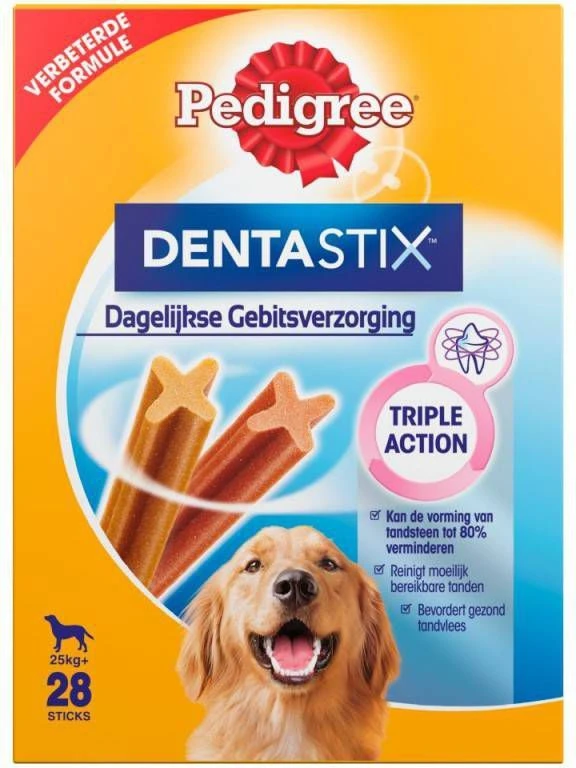 Pedigree 15% Korting! Dentastix Dagelijkse Gebitsverzorging Multipack(28 Stuks)Voor Grote Honden(>25 Kg ) - Afbeelding 3