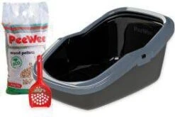 PeeWee Startpakket EcoMinor Zwart Antraciet 56 X 39 X 27, 5 Cm
