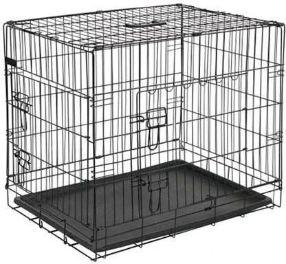 Homestyle Bench 2 Deurs Zwart Hondenbench 77.5x48.5x55.5 Cm - Afbeelding 7