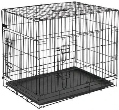 Homestyle Bench 2 Deurs Zwart Hondenbench 92.5x57.5x64 Cm - Afbeelding 5