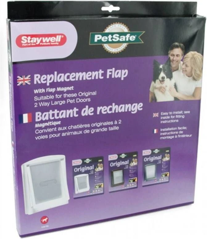 PetSafe Huisdierenluik In 2 Richtingen 760 Large 35, 6 X 30, 5 Cm Wit 5023 - Afbeelding 13