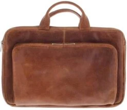Plevier Urban Zuidas Laptop Sleeve 17.3" Cognac Laptopsleeve