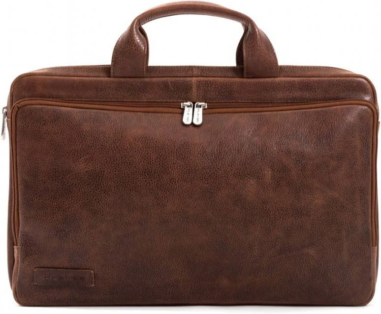 Plevier Urban Zuidas Laptop Sleeve 17.3" Cognac Laptopsleeve - Afbeelding 2